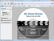 Disketch CD Label Software screenshot